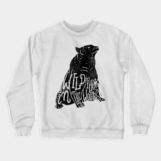 Wild Thing in the Woods Crewneck Sweatshirt